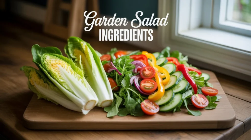 Garden Salad Ingredients