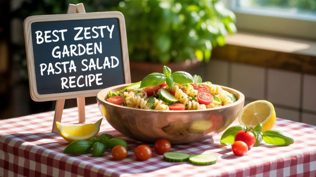 Best Zesty Garden Pasta Salad Recipe