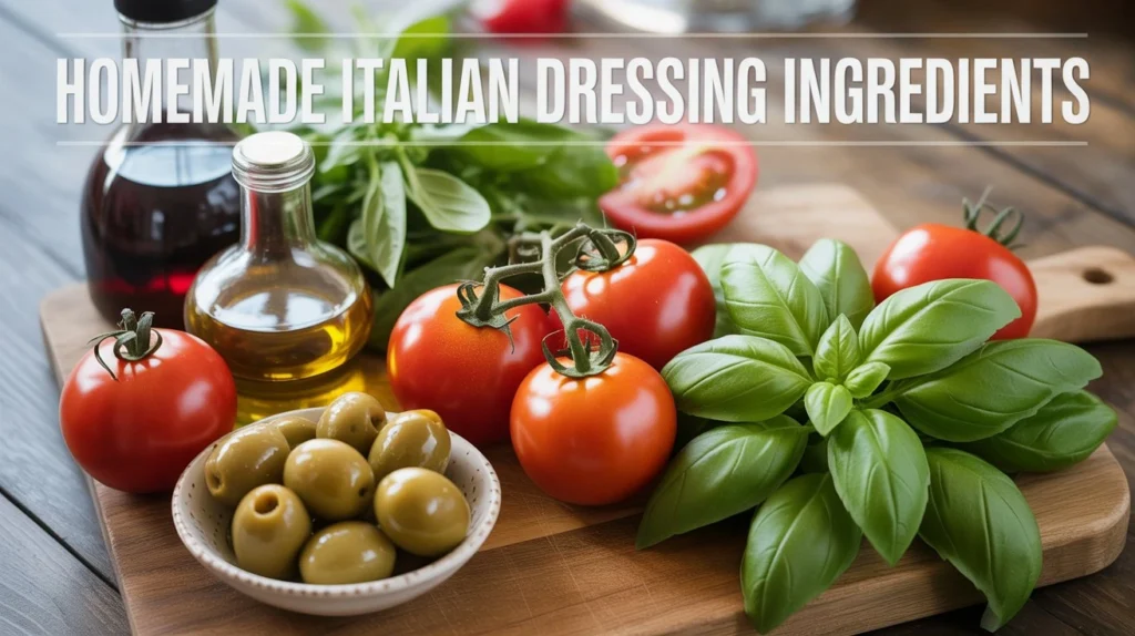 Homemade Italian Dressing Ingredients