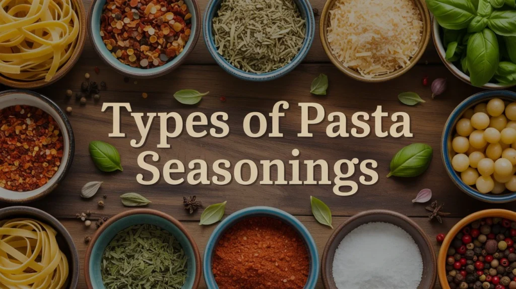 Types of Pasta Seasonings