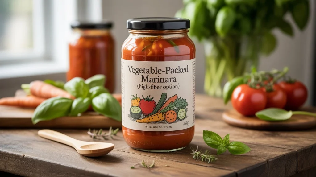 Vegetable-Packed Marinara (High-fiber option)