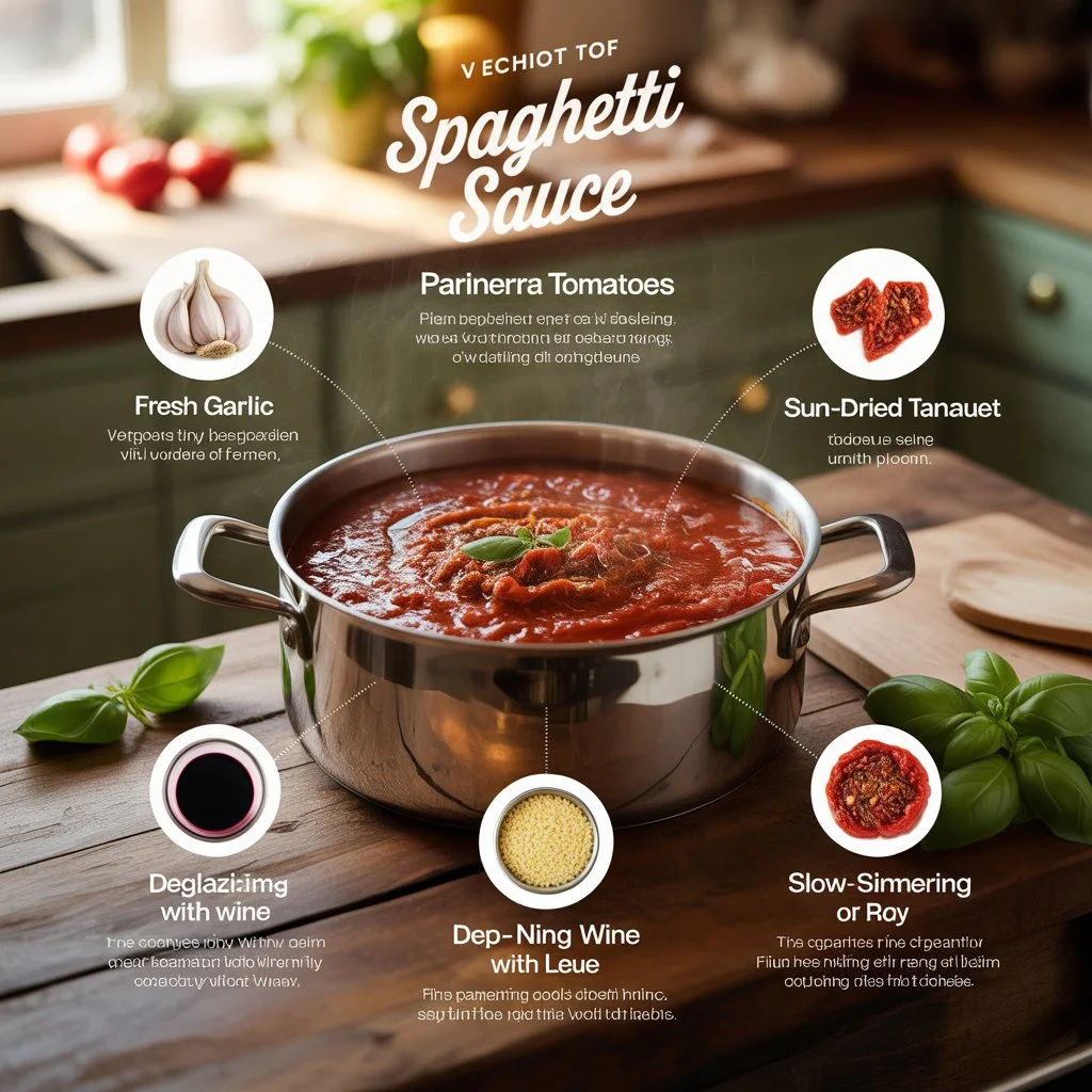 How to make spaghetti sauce more robust
