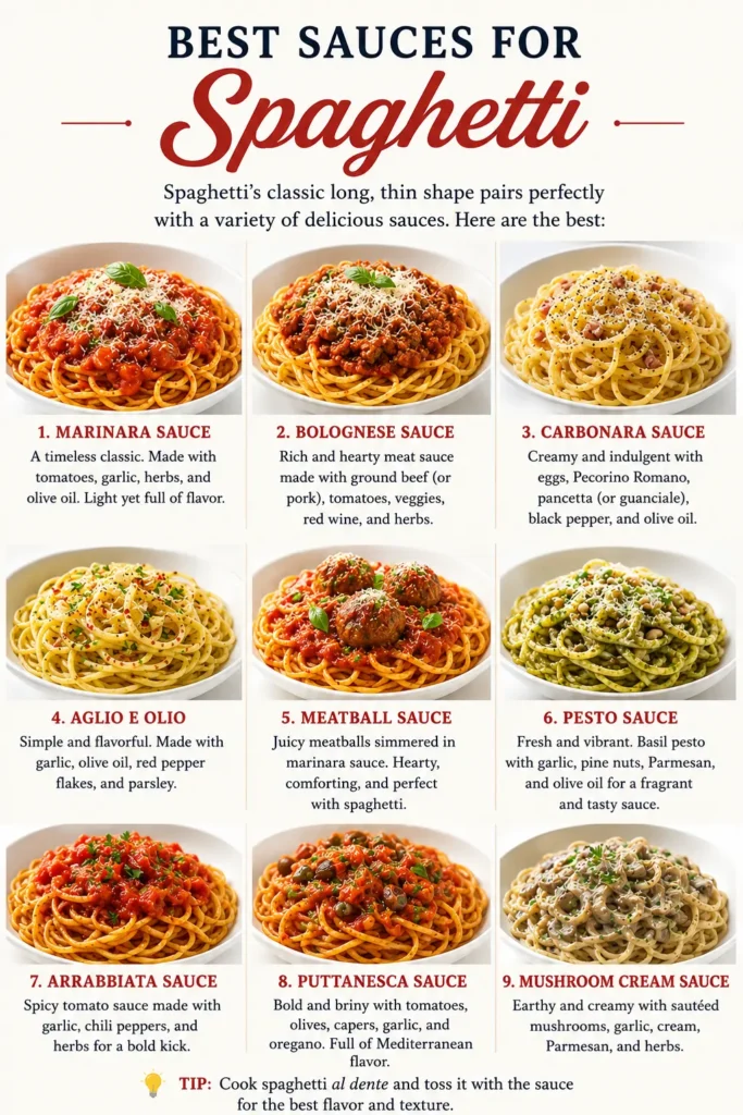 Best Sauces for Spaghetti
