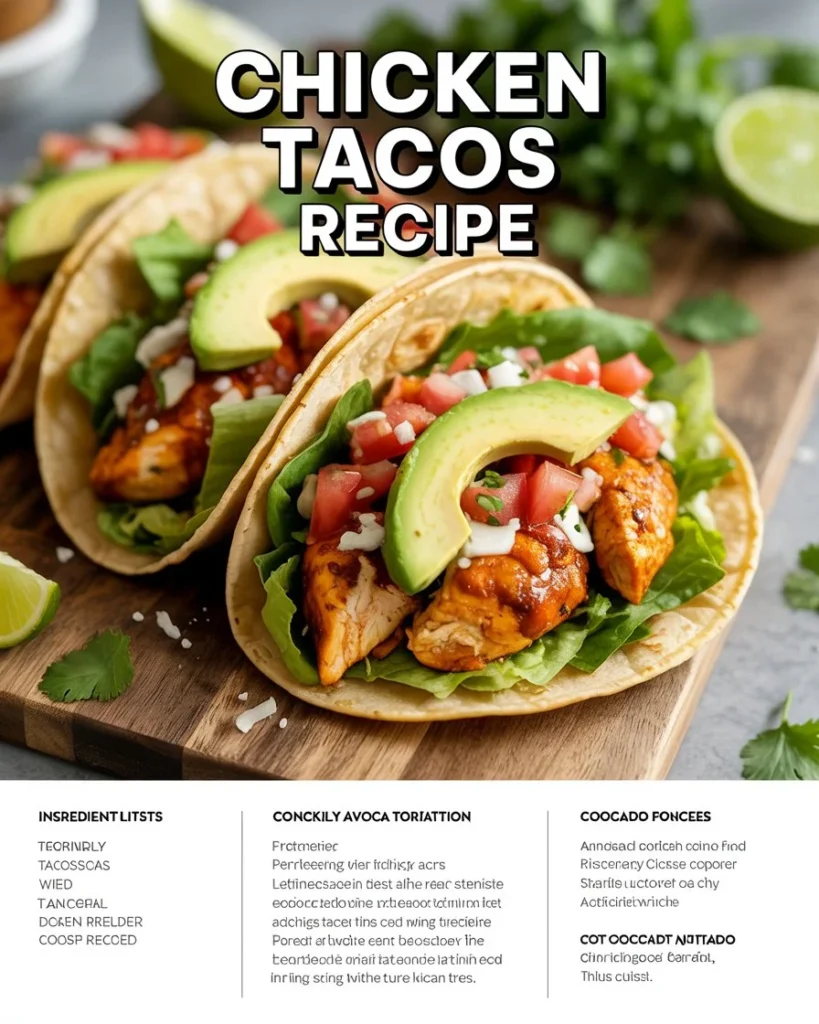 Chicken Tacos Recipe