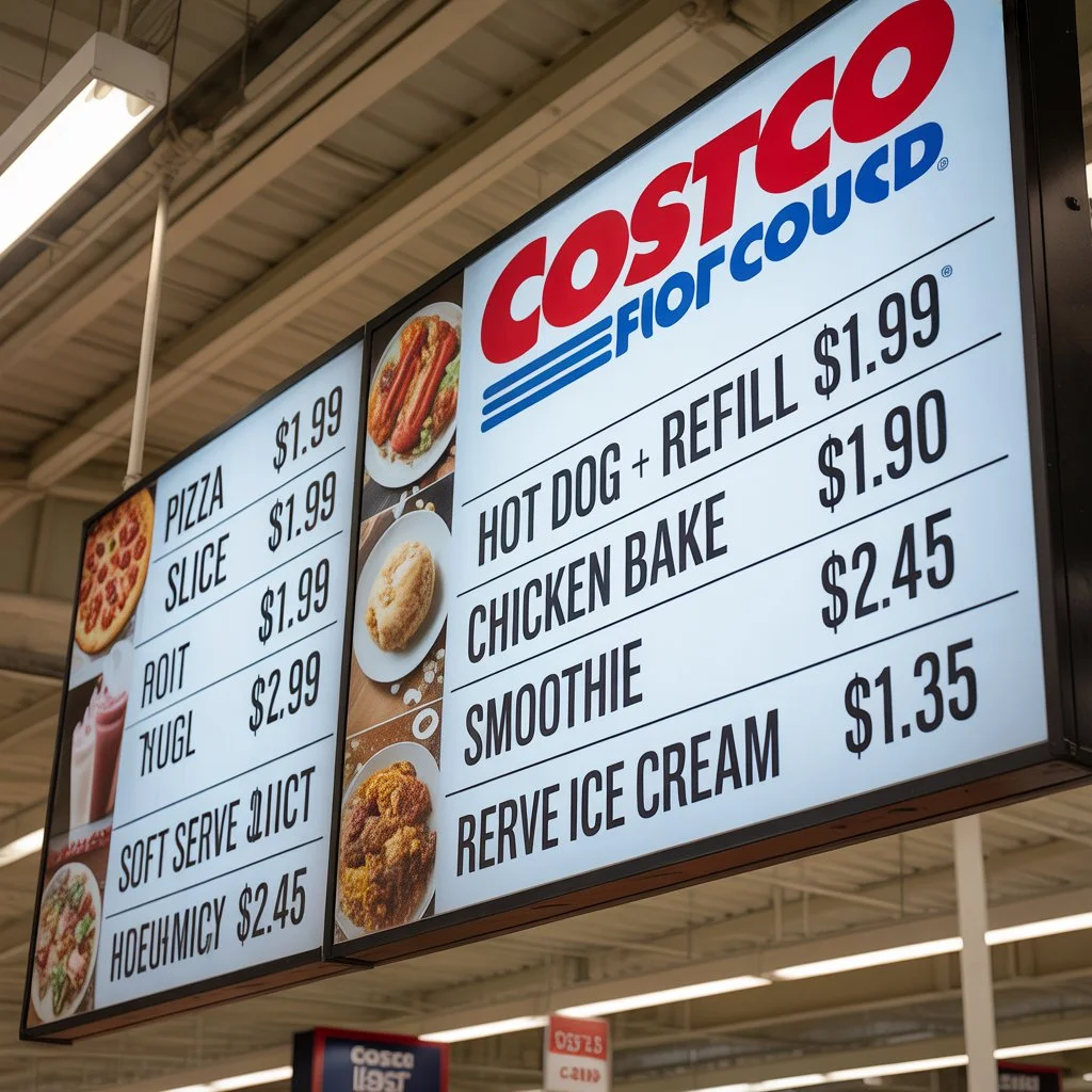 Every Costco Food Court Item