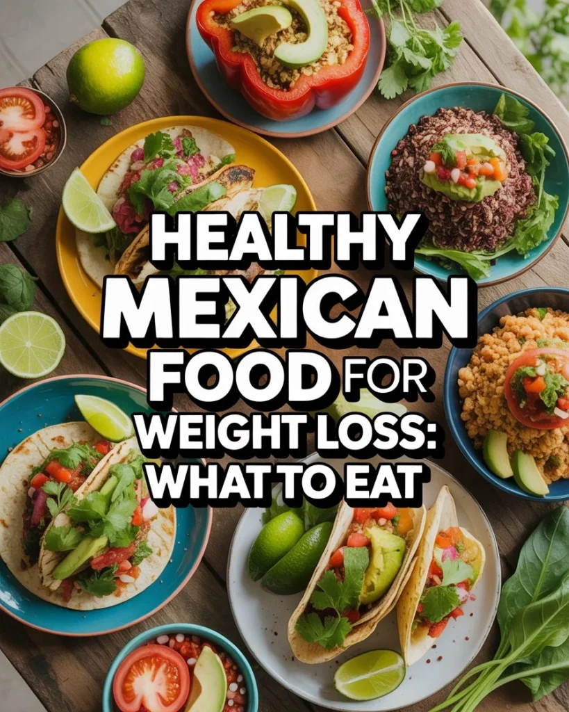 Healthy Mexican Food for Weight Loss 