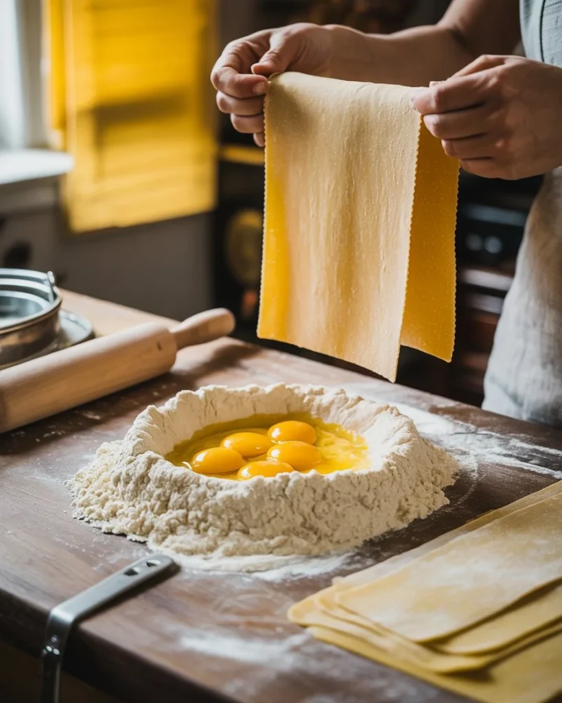 fresh egg pasta dough