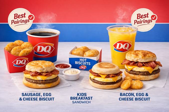 Dairy Queen Breakfast Menu 2026