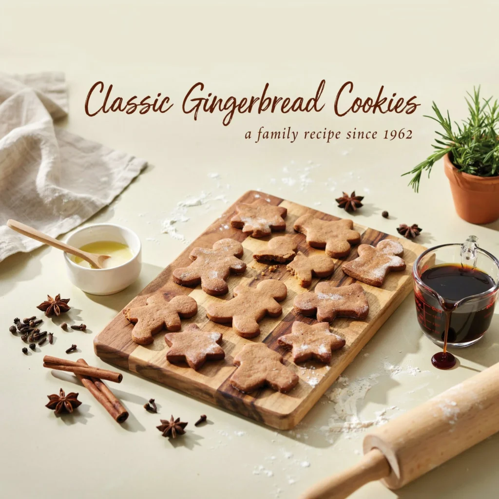 Classic Gingerbread Cookies Recipe