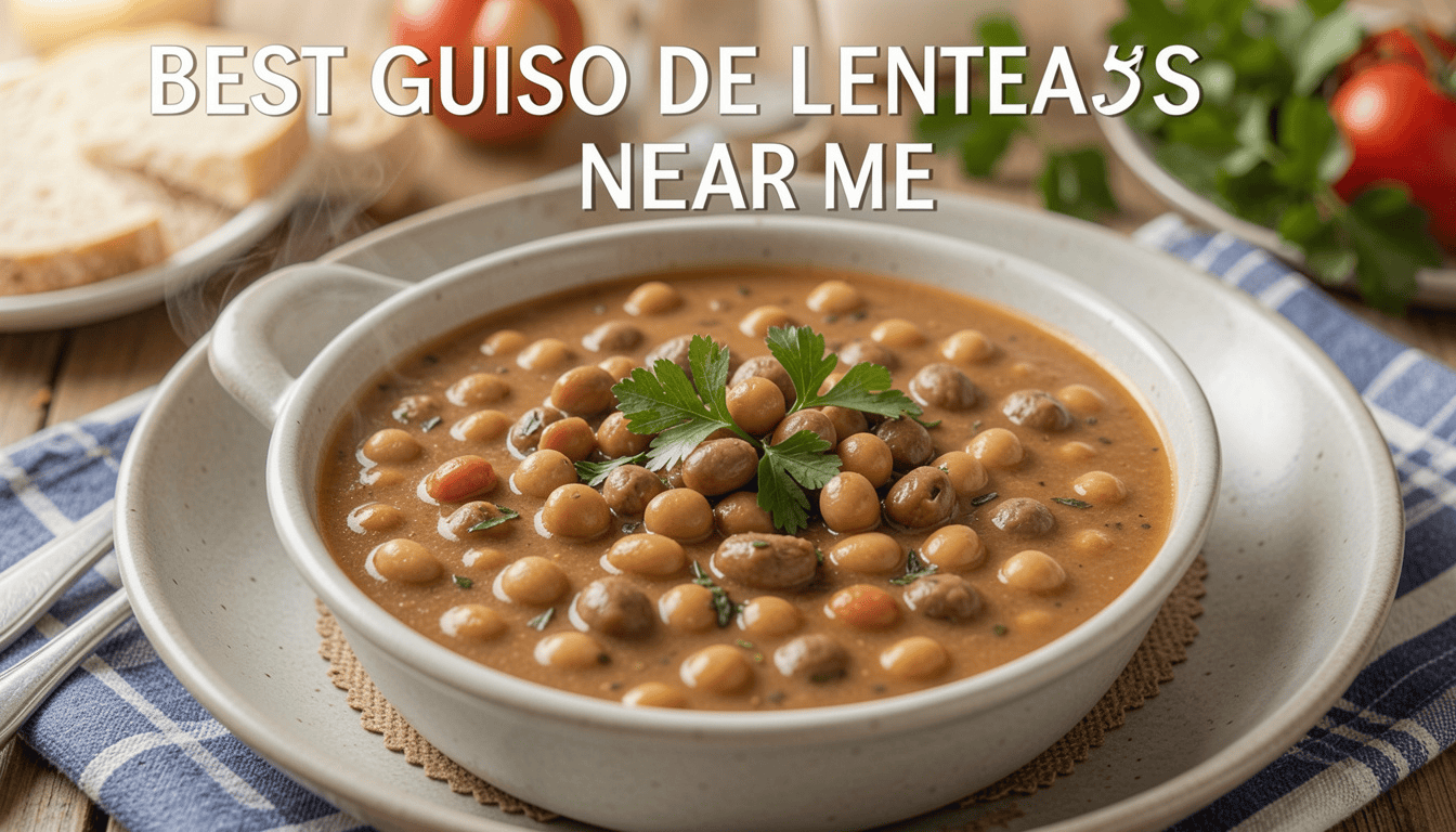 Best Guiso de Lentejas Near Me