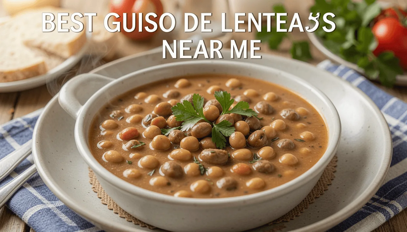 Best Guiso de Lentejas Near Me