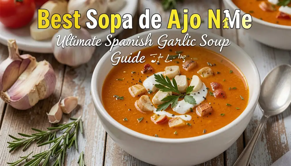 best sopa de ajo near me
