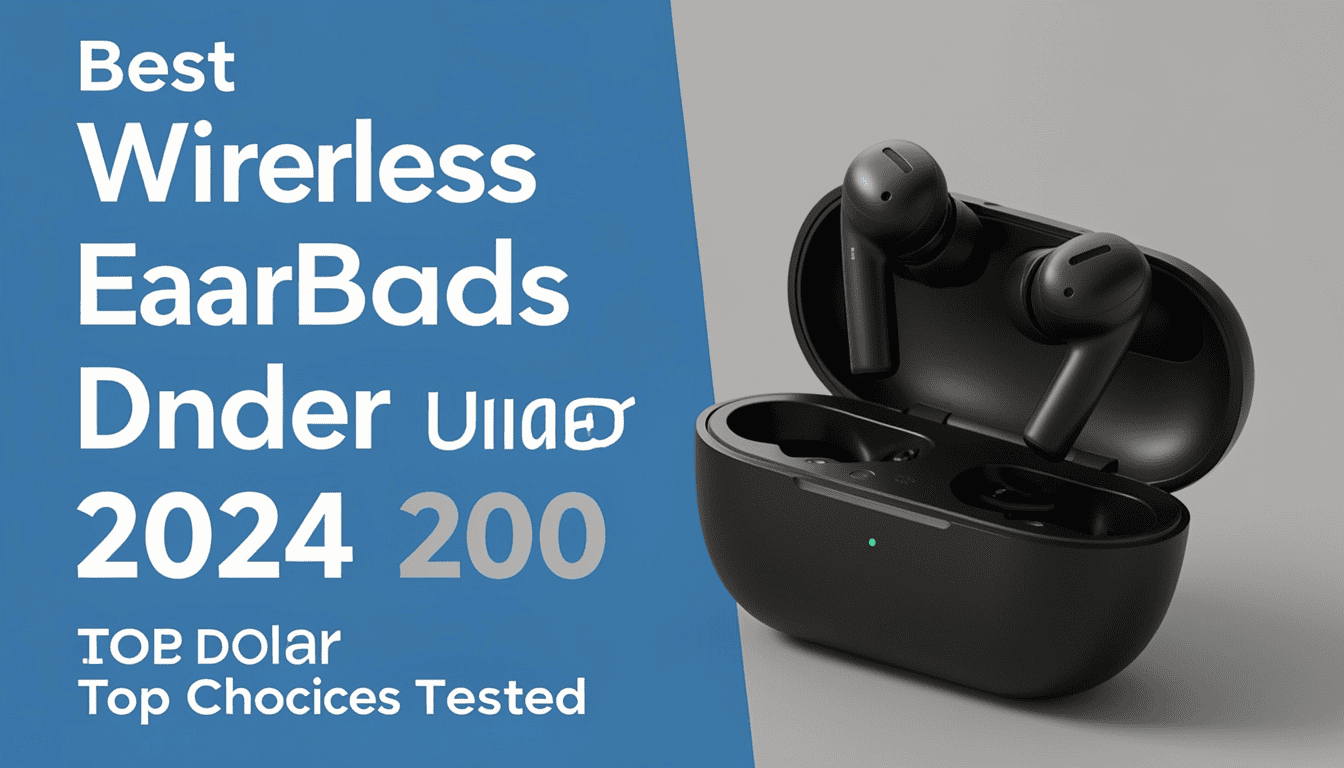 Best Wireless Earbuds Under 200 Dollars 2024